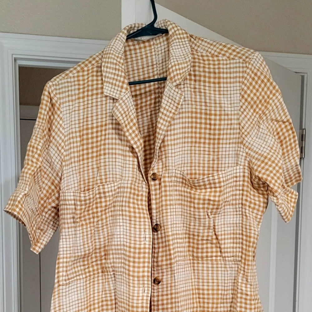 Everlane Shirt Dress size L